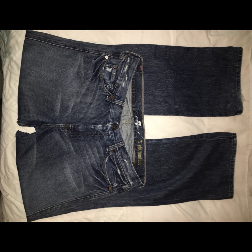 7 for all mankind never used pair of jeans